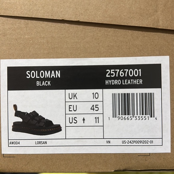 Dr Martens Solomon (Size 11 Black) - Picture 4 of 4